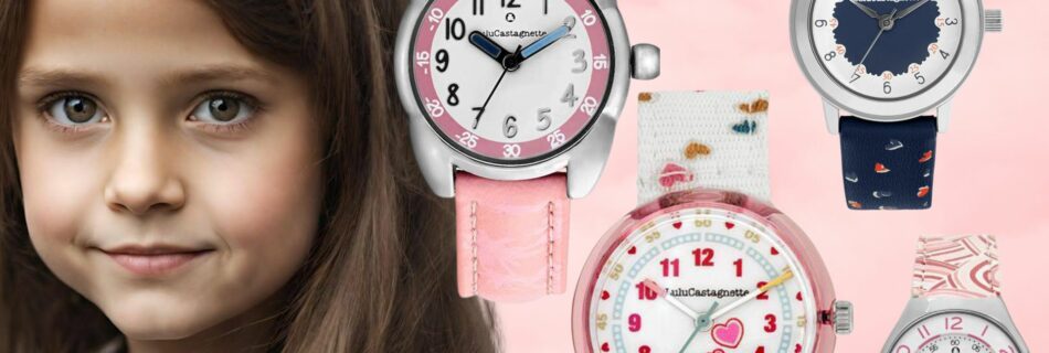 Design coloré pour les montres Lulu Castagnette